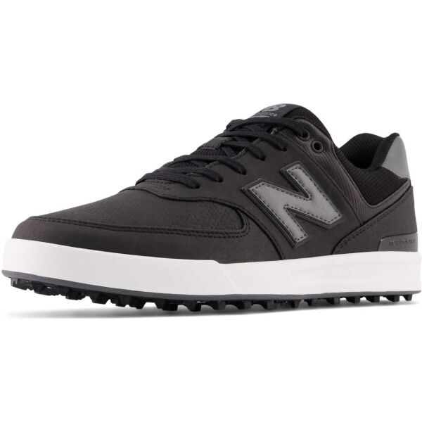New Balance 574 GREENS Мъжки обувки за голф, черно, Veľkosť 45.5