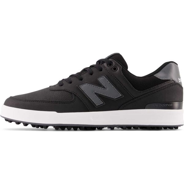 New Balance 574 GREENS Мъжки обувки за голф, черно, Veľkosť 45.5