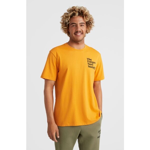 O'Neill FUTURE SURF T-SHIRT Herrenshirt, Orange, Größe L