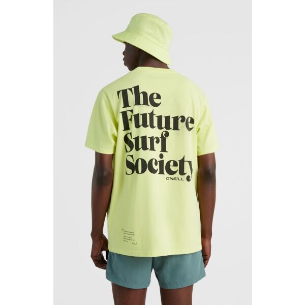 O'Neill FUTURE SURF BACK T-SHIRT Herrenshirt, Gelb, Größe XXL