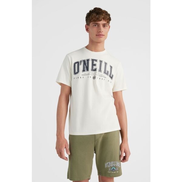 O'Neill STATE MUIR T-SHIRT Herrenshirt, Weiß, Größe XL