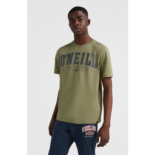 O'Neill STATE MUIR T-SHIRT Мъжка тениска, Khaki, Veľkosť XL