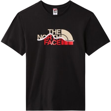 The North Face M MOUNTAIN LINE TEE MINERAL GOLD - Pánske tričko