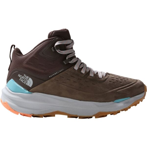 The North Face W VECTIV EXPLORIS 2 MID FUTURELIGHT LTHR Dámska treková obuv, khaki, veľkosť 38.5