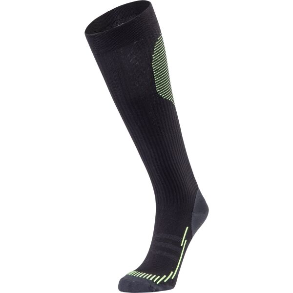 Klimatex SAGE Компресиращи  дълги чорапи, черно, Veľkosť 39-42