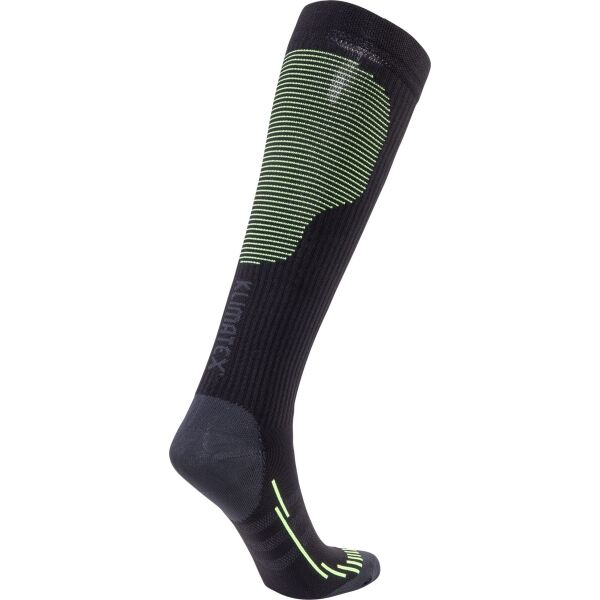 Klimatex SAGE Компресиращи  дълги чорапи, черно, Veľkosť 43-46
