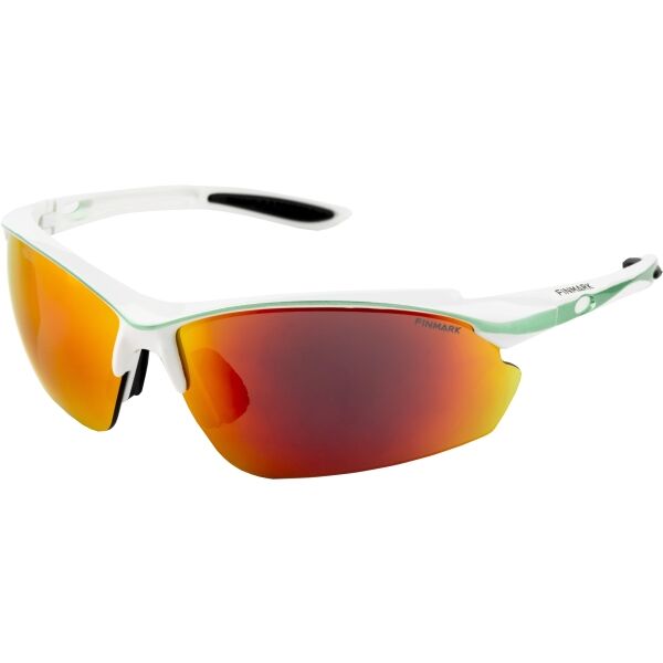Finmark FNKX2321 Sportos napszemüveg, fehér, méret