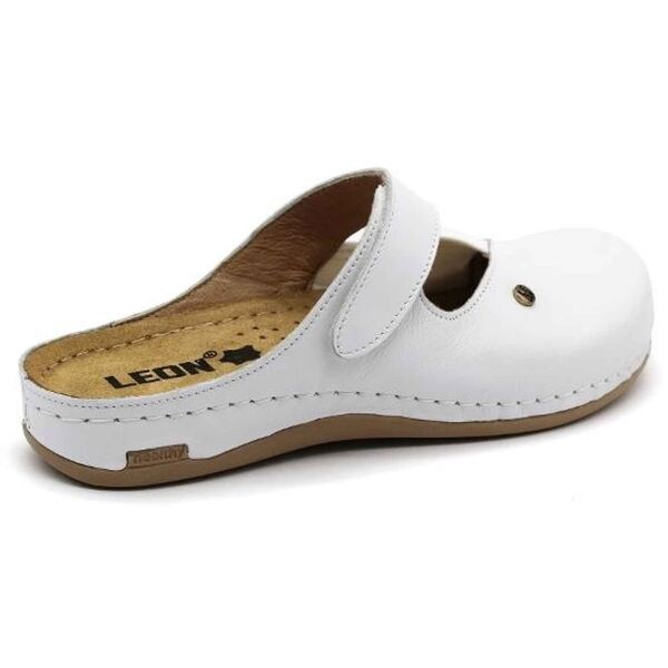 LEONS ORTHO Damen Pantoffeln, Weiß, Größe 39