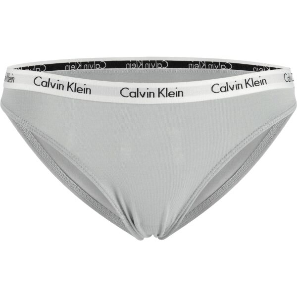 Calvin Klein 3PK BIKINI Damen Unterhose, Grau, Größe XL