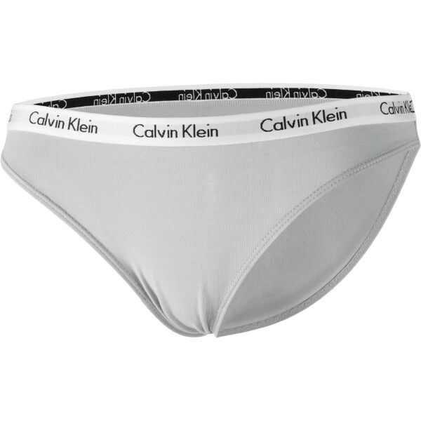Calvin Klein 3PK BIKINI Damen Unterhose, Grau, Größe XS