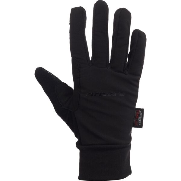 Arcore CRANE Зимни ръкавици за ски бягания, черно, Veľkosť S