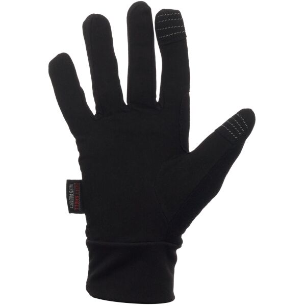 Arcore CRANE Зимни ръкавици за ски бягания, черно, Veľkosť M