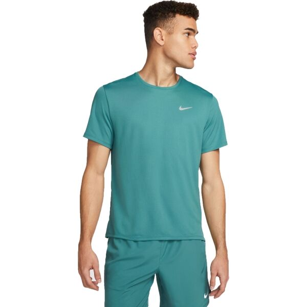 Nike NK DF UV MILER SS Férfi póló edzéshez, türkiz, méret XL