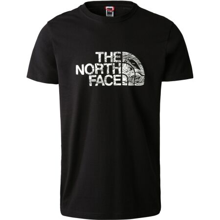 The North Face M S/S WOODCUT DOME TEE - Férfi póló