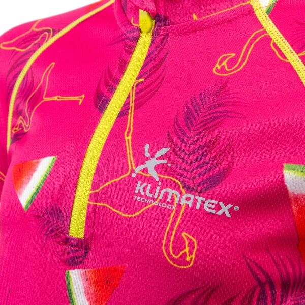 Klimatex SHIRE Детска велосипедна тениска, розово, Veľkosť 110