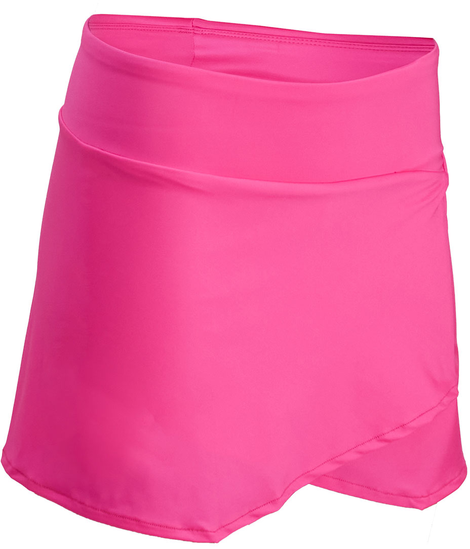 Women's cycling skirt with inner shorts and a cycling liner
