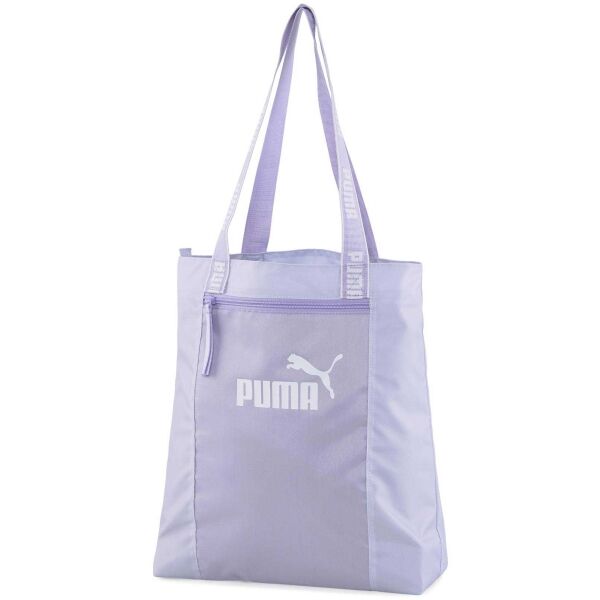 Puma CORE BASE SHOPPER Дамска чанта, лилаво, размер