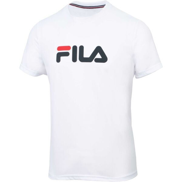 Fila T-SHIRT LOGO Herrenshirt, Weiß, Größe M