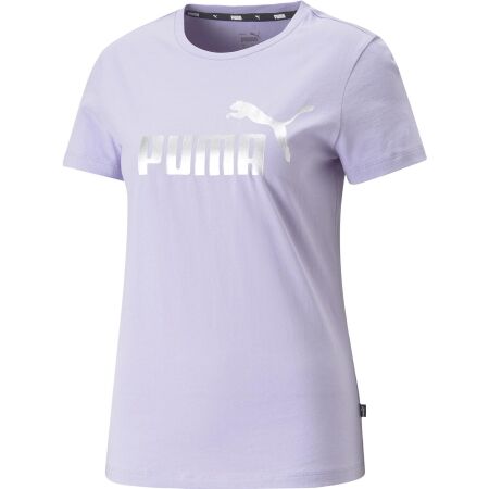 Puma ESS+ METALLIC LOGO TEE - Dámske tričko
