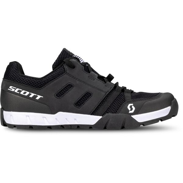 Scott SPORT CRUS-R FLAT LACE Kerékpáros cipő, fekete, méret 42