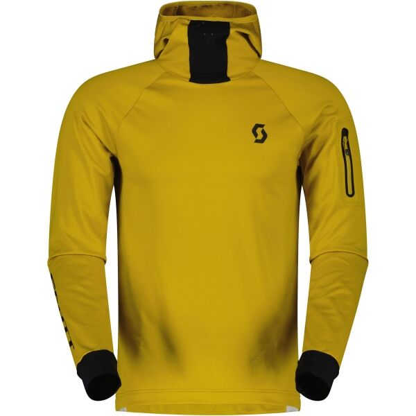 Scott TRAIL STORM LS Férfi pulóver, sárga, méret M