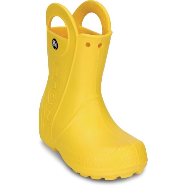 Crocs HANDLE IT RAIN BOOT KIDS Gyerek gumicsizma, sárga, méret 32/33