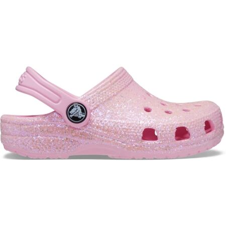 Crocs CLASSIC GLITTER CLOG T - Dětské nazouváky