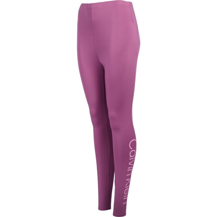 Calvin Klein Logo Leggings - Purple