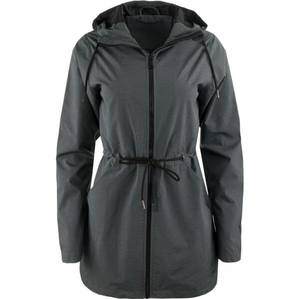 ALPINE PRO SURAJA Női softshell kabát, sötétszürke, méret M
