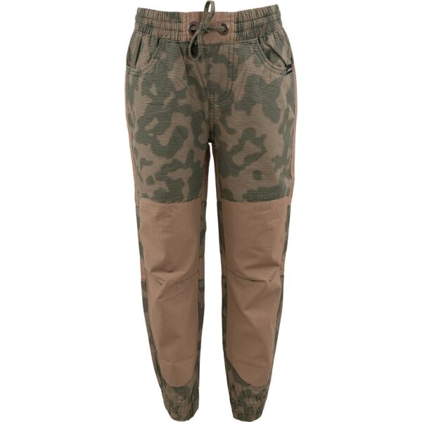 ALPINE PRO KOLISO Панталони за момчета outdoor, кафяво, размер