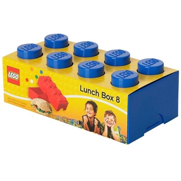 LEGO Storage BOX Box Na Desiatu, Modrá, Veľkosť Os