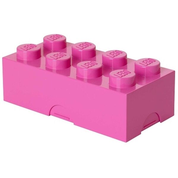 LEGO Storage BOX Кутия за закуска, розово, Veľkosť Os