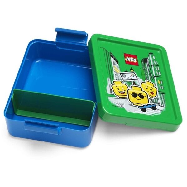 LEGO Storage ICONIC BOY Комплект за закуска, синьо, Veľkosť Os