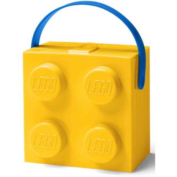 LEGO Storage HANDLE BOX Uzsonnásdoboz, sárga, méret os