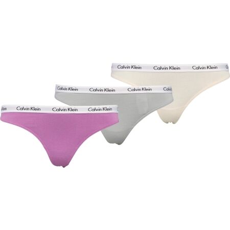 Calvin Klein 3PK THONG - Damen Unterhose