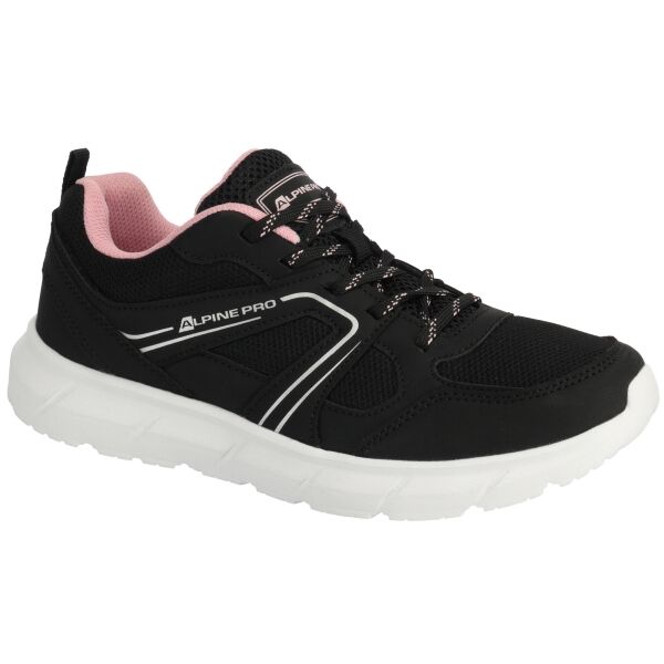 ALPINE PRO MANRE Дамски обувки за бягане, черно, размер