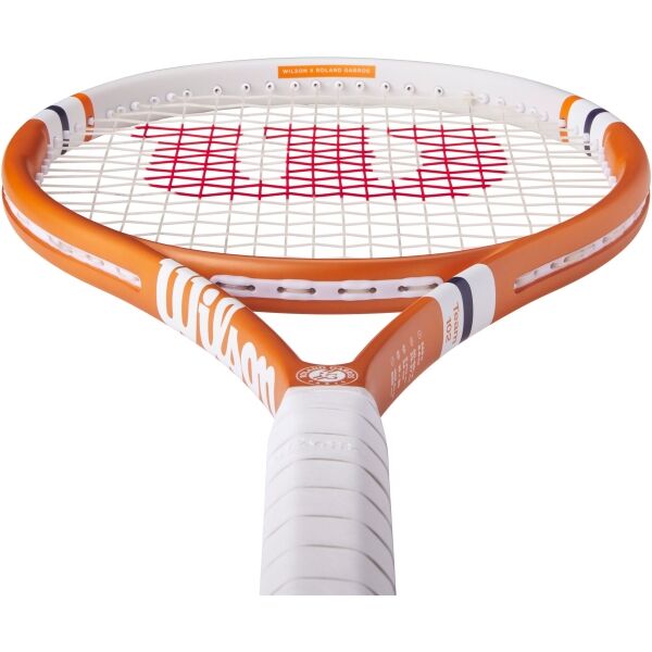 Wilson ROLAND GARROS TEAM Tennisschläger, Weiß, Größe L3