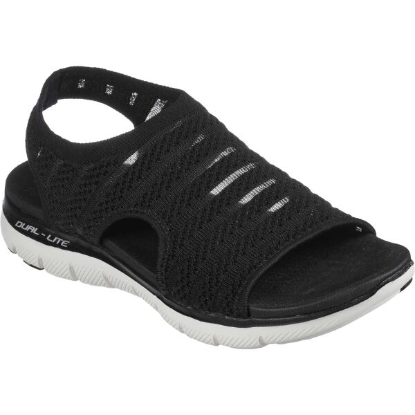 Skechers FLEX APPEAL 2.5 Дамски чехли, черно, размер