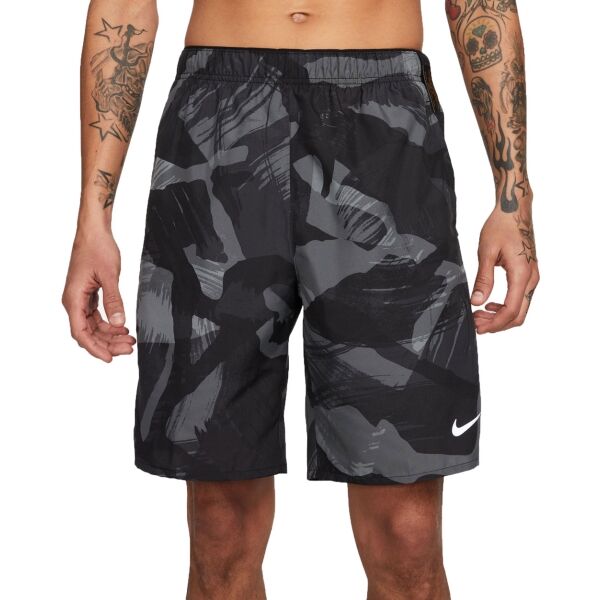 Nike DF CHLNGR 9UL SHORT CAMO Мъжки шорти, черно, veľkosť XXL