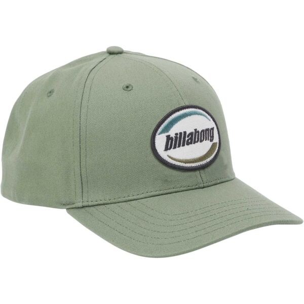 Billabong WALLED SNAPBACK Мъжка шапка с козирка, светло-зелено, размер