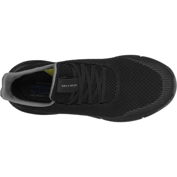Skechers INGRAM Мъжки обувки за всекидневно носене, черно, Veľkosť 44
