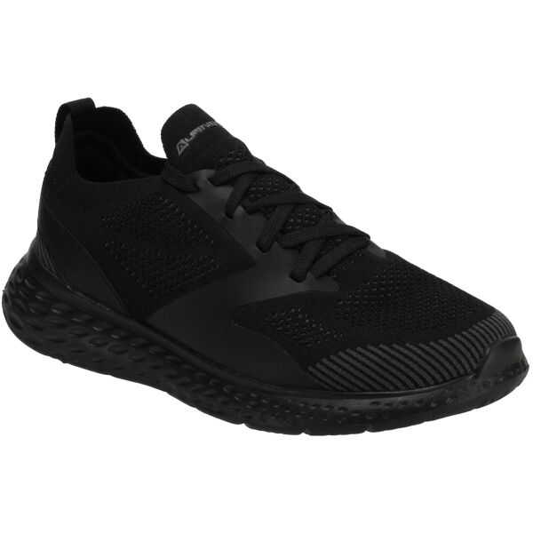 ALPINE PRO CORSIER Мъжки ежедневни спортни обувки, черно, размер