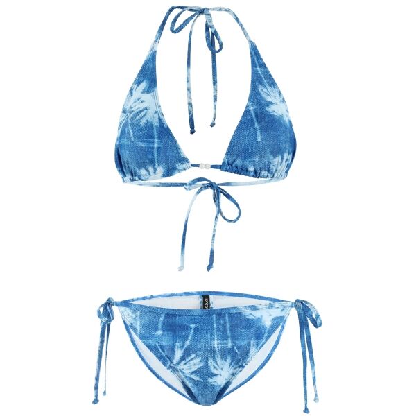 AQUOS ADIRA Női kétrészes fürdőruha, kék, méret S