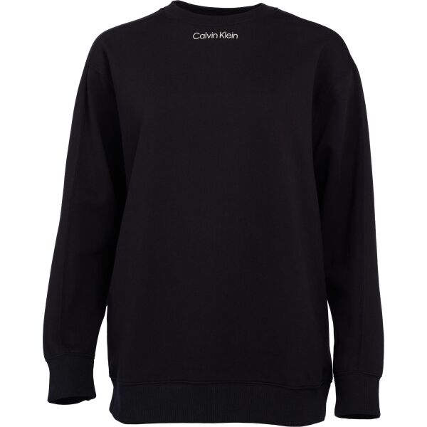 Calvin Klein ESSENTIALS PW PULLOVER Női pulóver, fekete, méret L