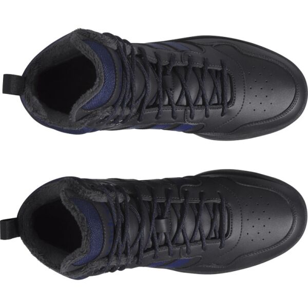 Adidas HOOPS 3.0 MID WTR Мъжки високи кецове, черно, Veľkosť 46 2/3