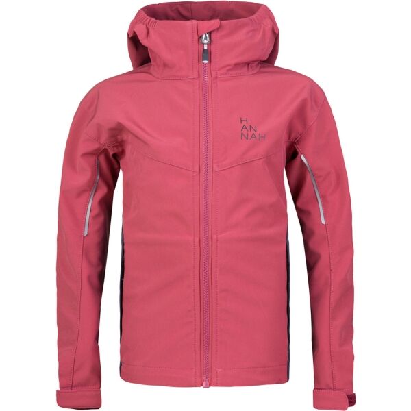 Hannah CAPRA JR Lány softshell kabát, rózsaszín, méret 134-140