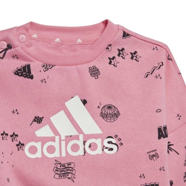 Adidas I BLUV Q3 CSET Trainingsanzug Für Mädchen, Rosa, Größe 98