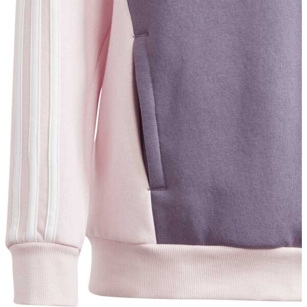 Adidas 3S TIB FL HD Sweatshirt Für Mädchen, Rosa, Größe 152