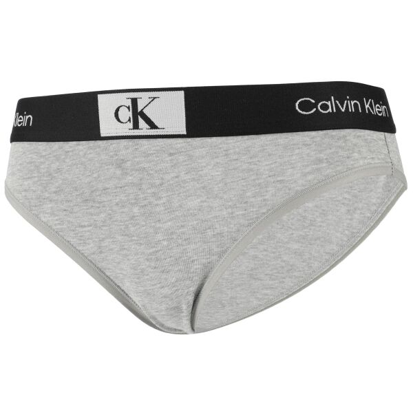 Calvin Klein ´96 COTTON-MODERN BIKINI Damen Unterhose, Grau, Größe XL