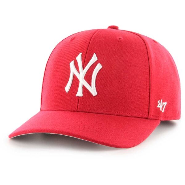 47 MLB NEW YORK YANKEES COLD ZONE MVP DP Baseball sapka, piros, méret ns
